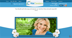 Desktop Screenshot of maidentalcare.com